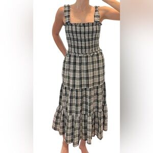 Veronica Beard Plaid Sundress